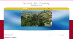 Desktop Screenshot of germanlifeinsandiego.org