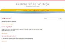 Tablet Screenshot of germanlifeinsandiego.org